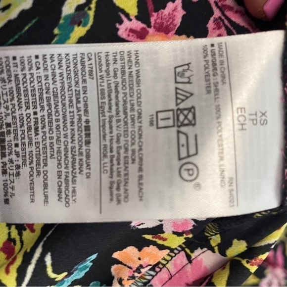 BANANA REPUBLIC FLORAL DRESS (0948) - Picture 3 of 3